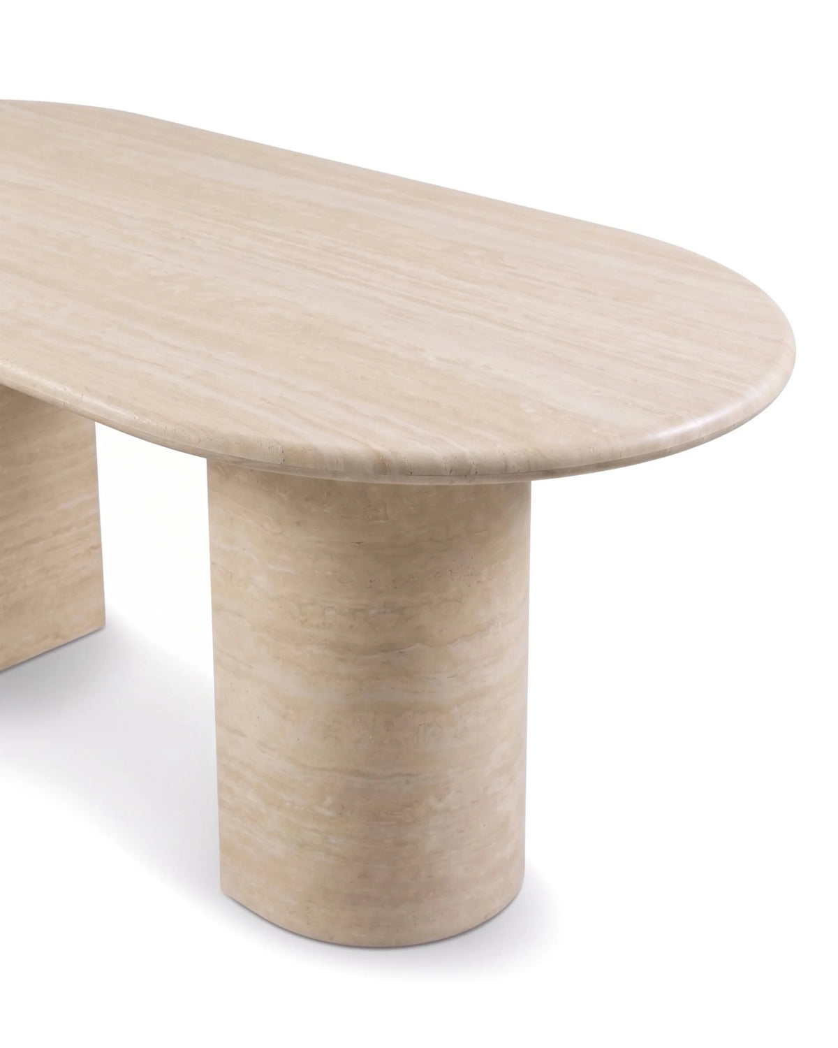Danta 77™ dining table | marble or concrete - tables 77in | madorne