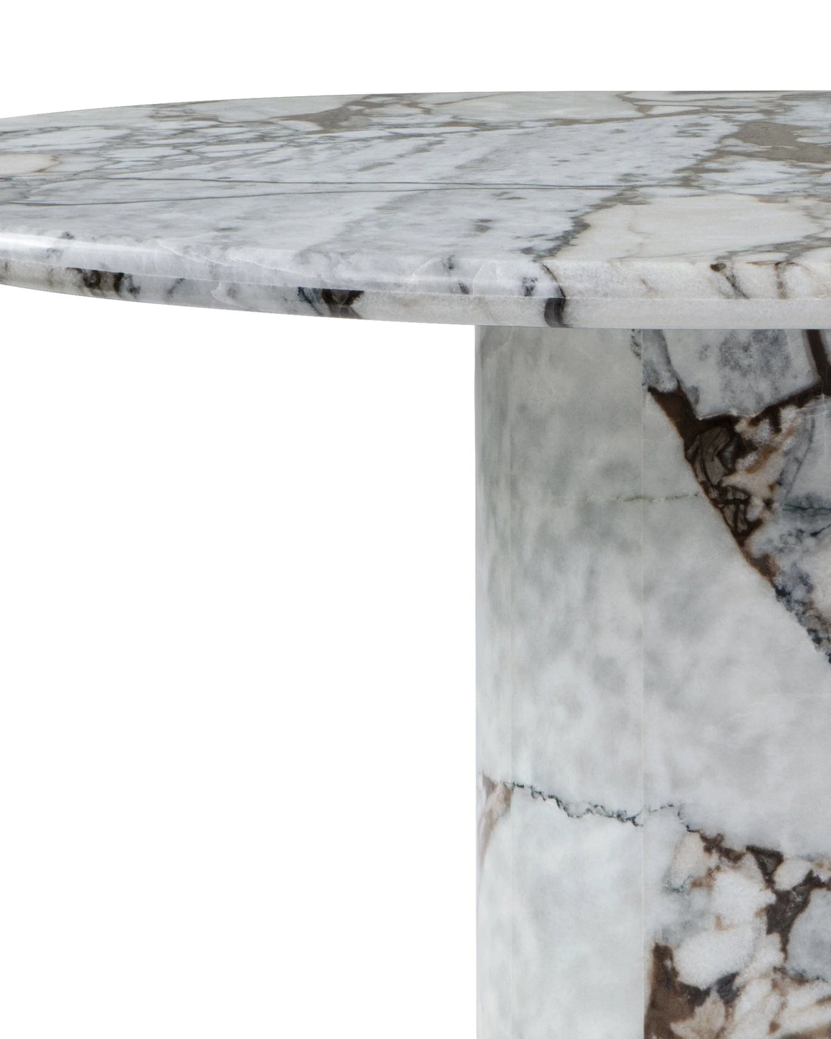 Danta 77™ dining table | marble or concrete - tables 77in | madorne