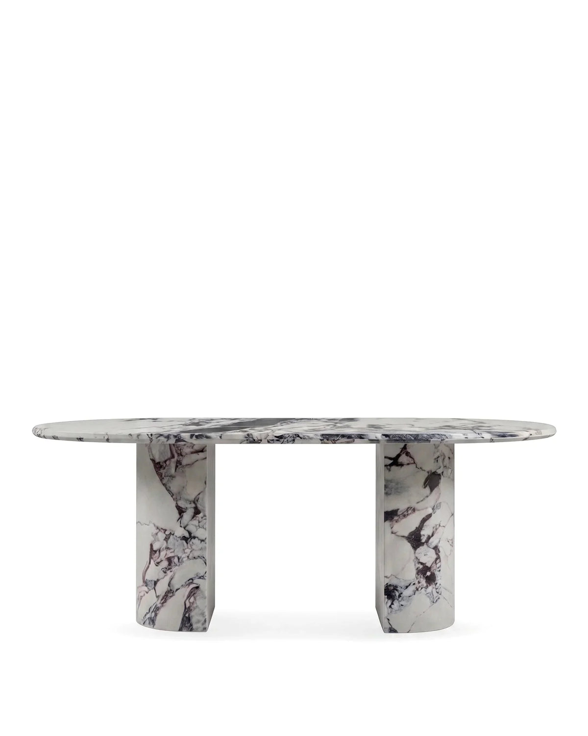 Danta 77™ dining table | marble or concrete - tables 77in | madorne