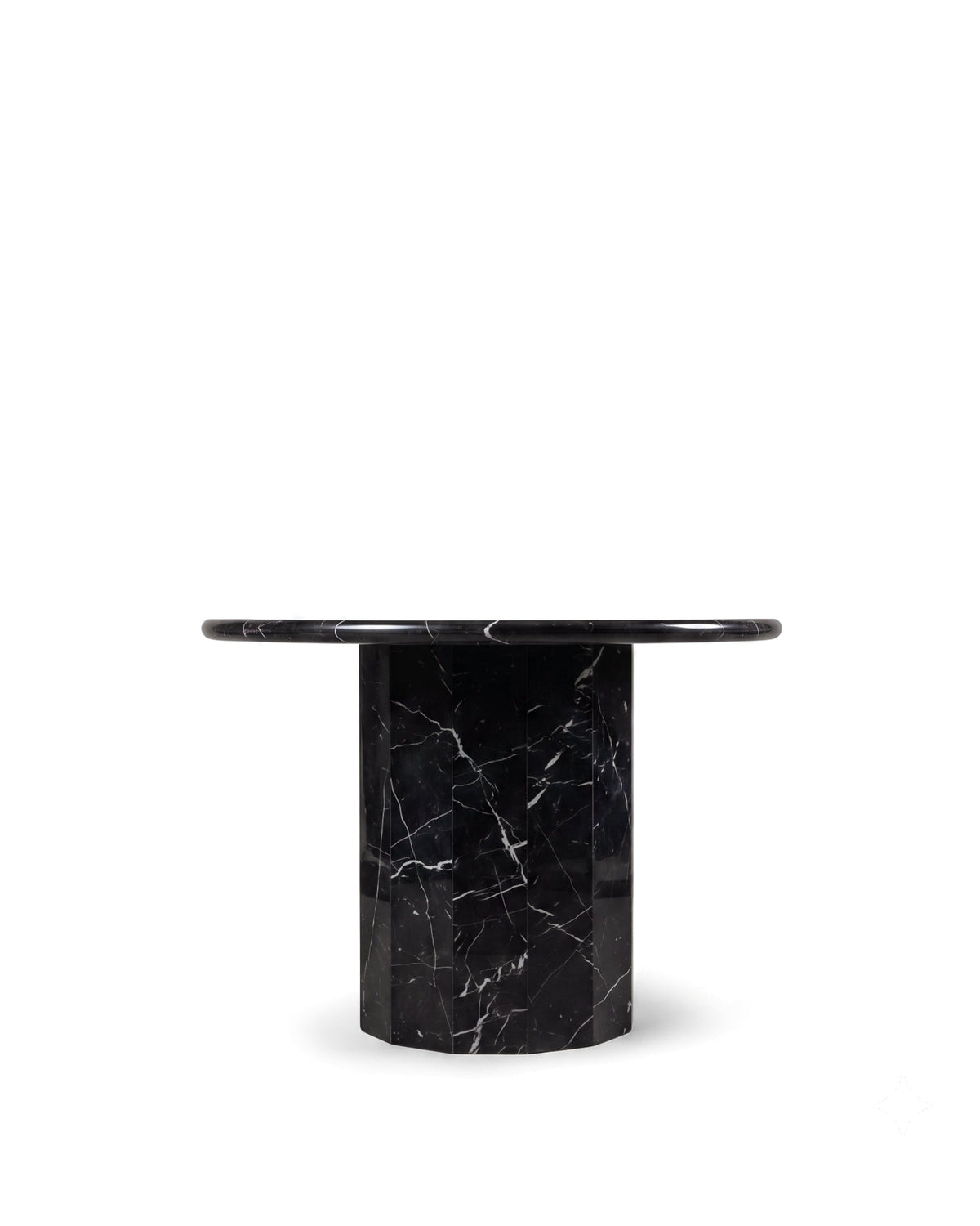 Danta nero™ 98-inch dining table | black marble - tables nero | madorne