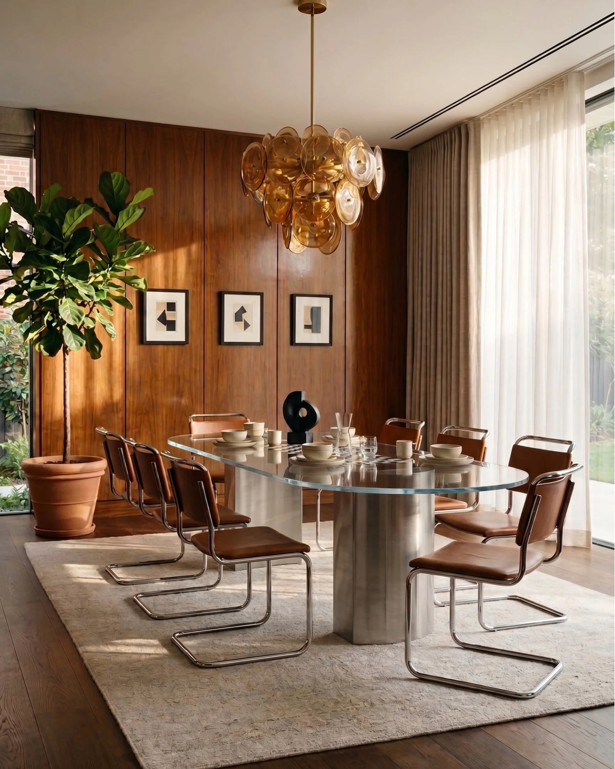 Dante 98™ dining table | sculptural finish - tables 98 | madorne