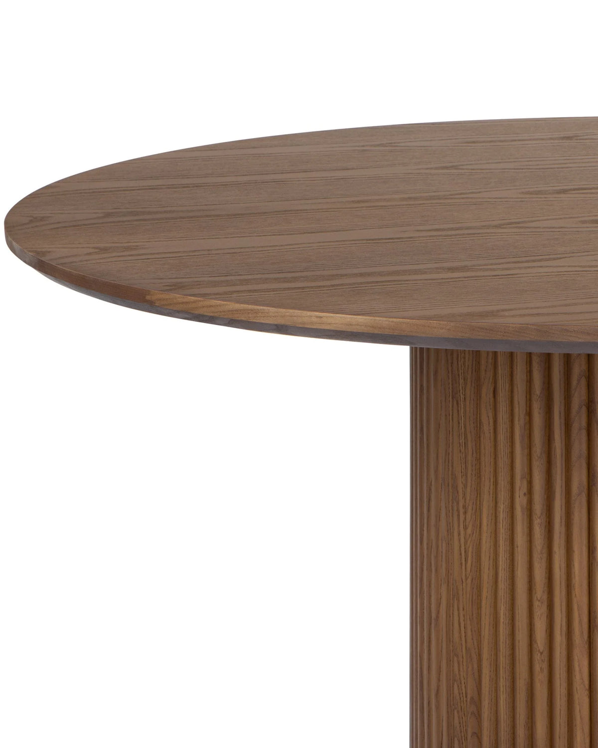 Deca 51™ round dining table | walnut veneer - tables 51 | designer | madorne