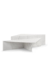 Deia™ coffee table set | polished italian white marble - tables deia | madorne