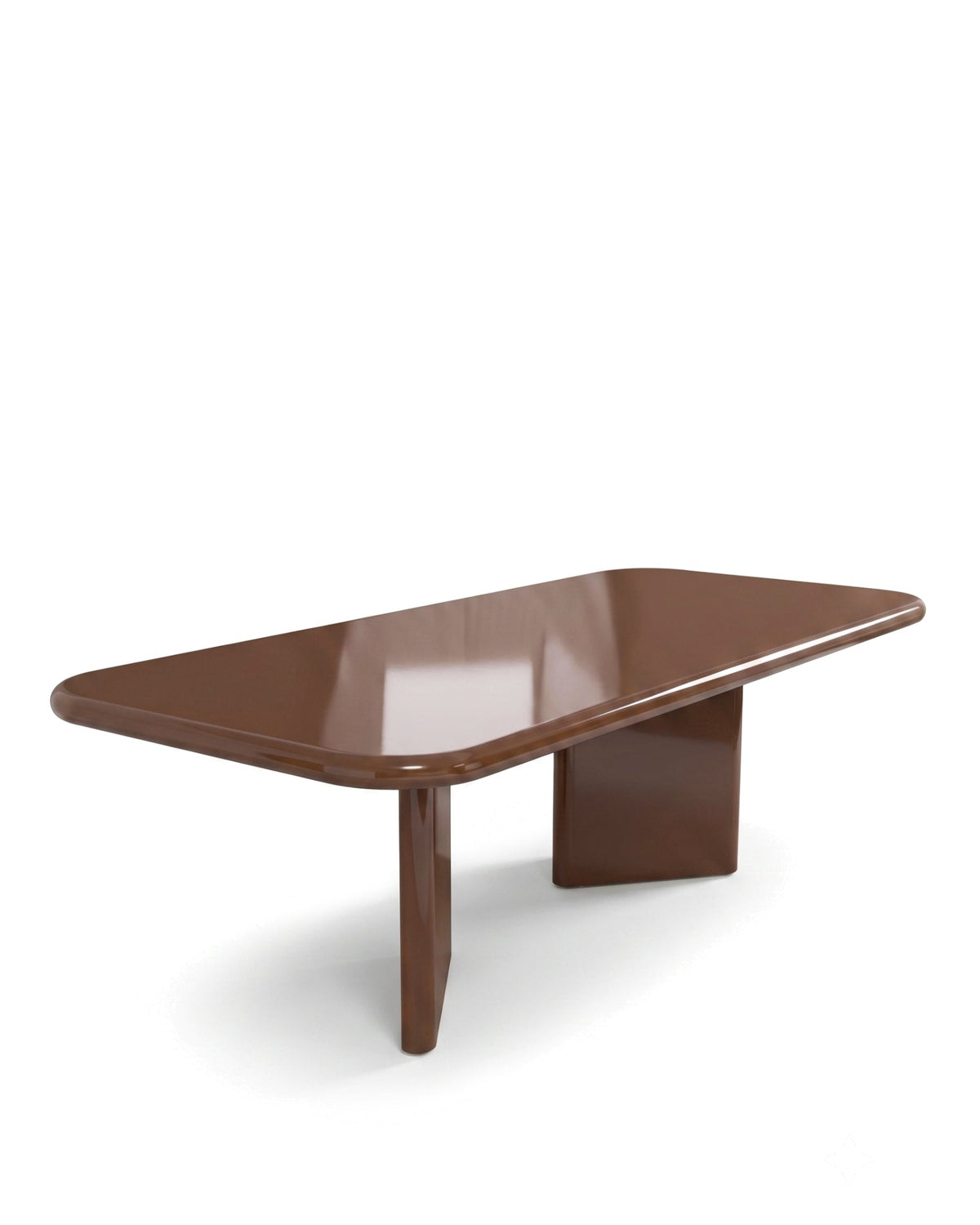 Dia 98™ dining table | chocolate lacquer - tables 98 | modern | madorne
