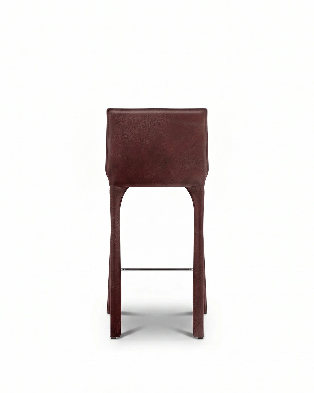 Doma 08™ counter stool | leather upholstery - bar & stools 08 inspired by cab 410 | madorne