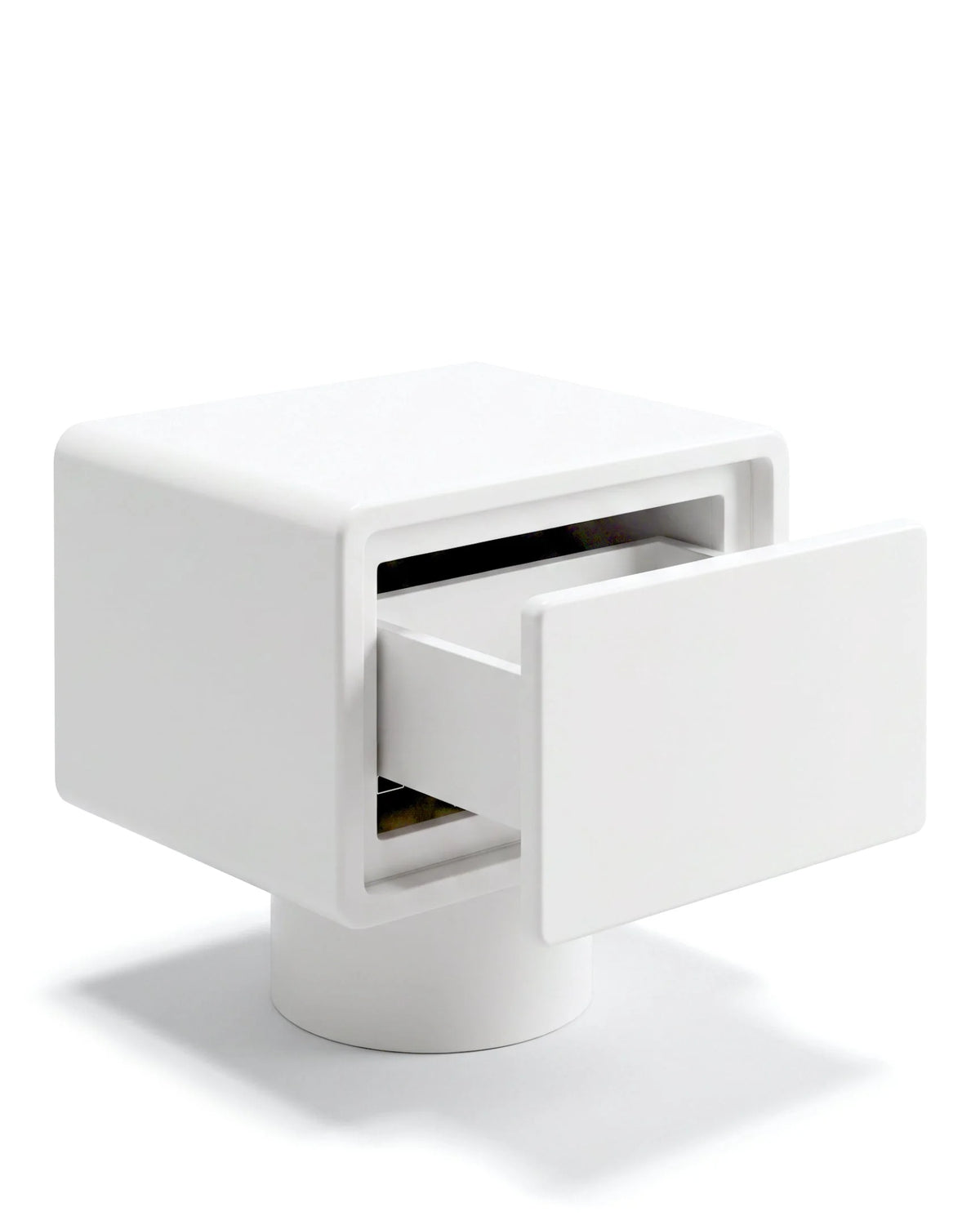 Ella™ nightstand | push-open drawer - side tables ella | modern table | madorne