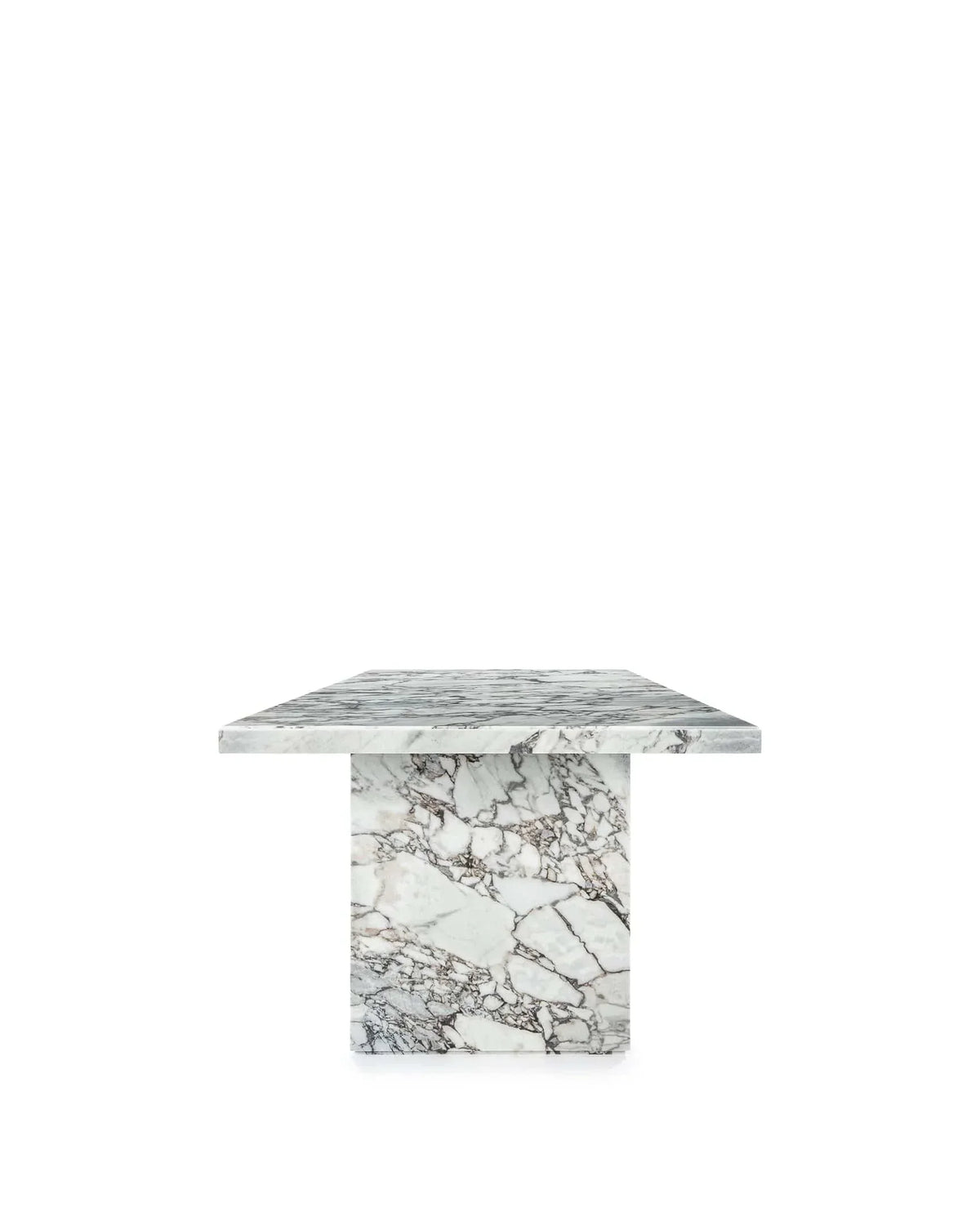 Enza™ dining table 98in | stone finish - tables enza inspired by androgyne | madorne