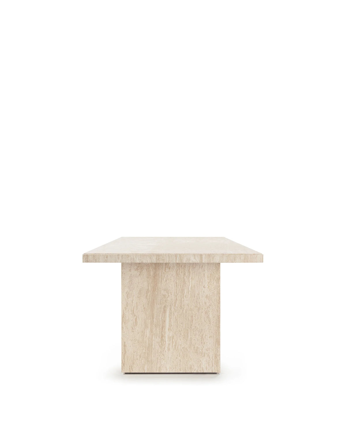 Enza™ dining table 98in | stone finish - tables enza inspired by androgyne | madorne