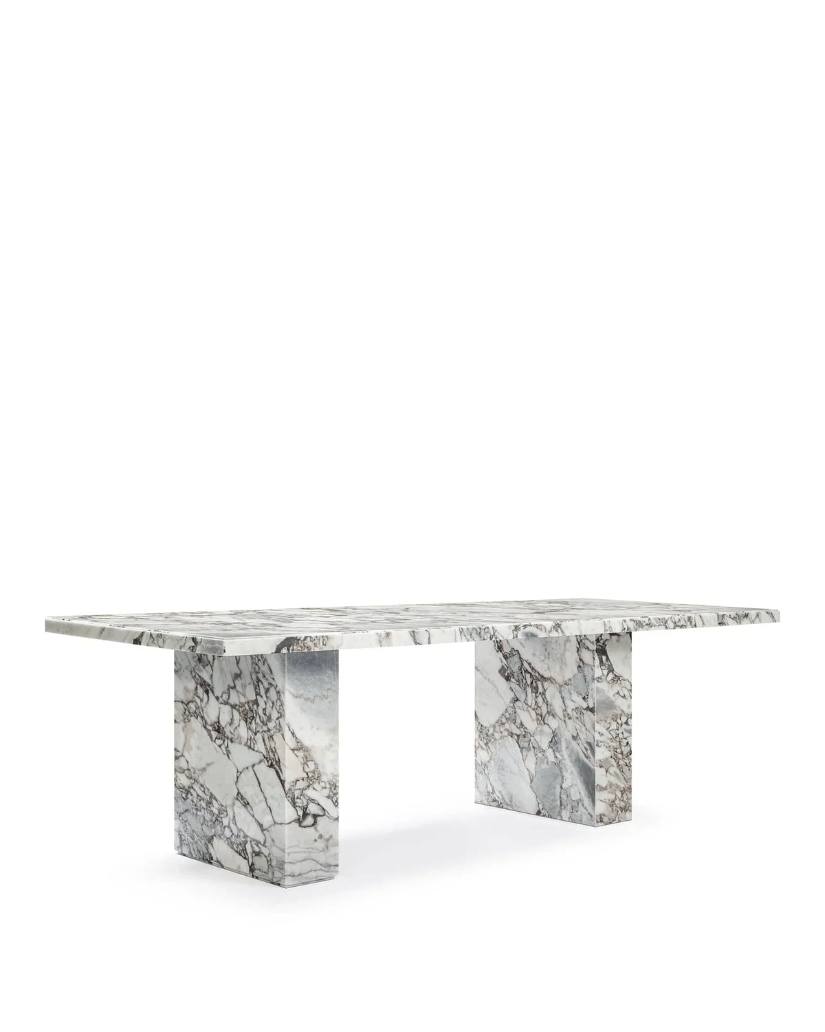 Enza™ dining table 98in | stone finish - tables enza inspired by androgyne | madorne