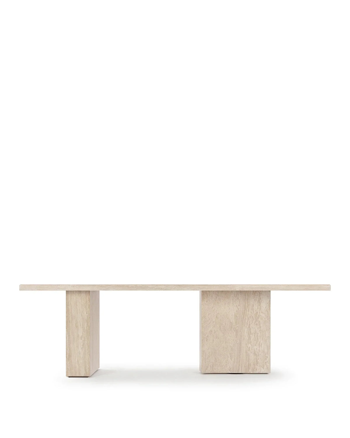 Enza™ dining table 98in | stone finish - tables enza inspired by androgyne | madorne