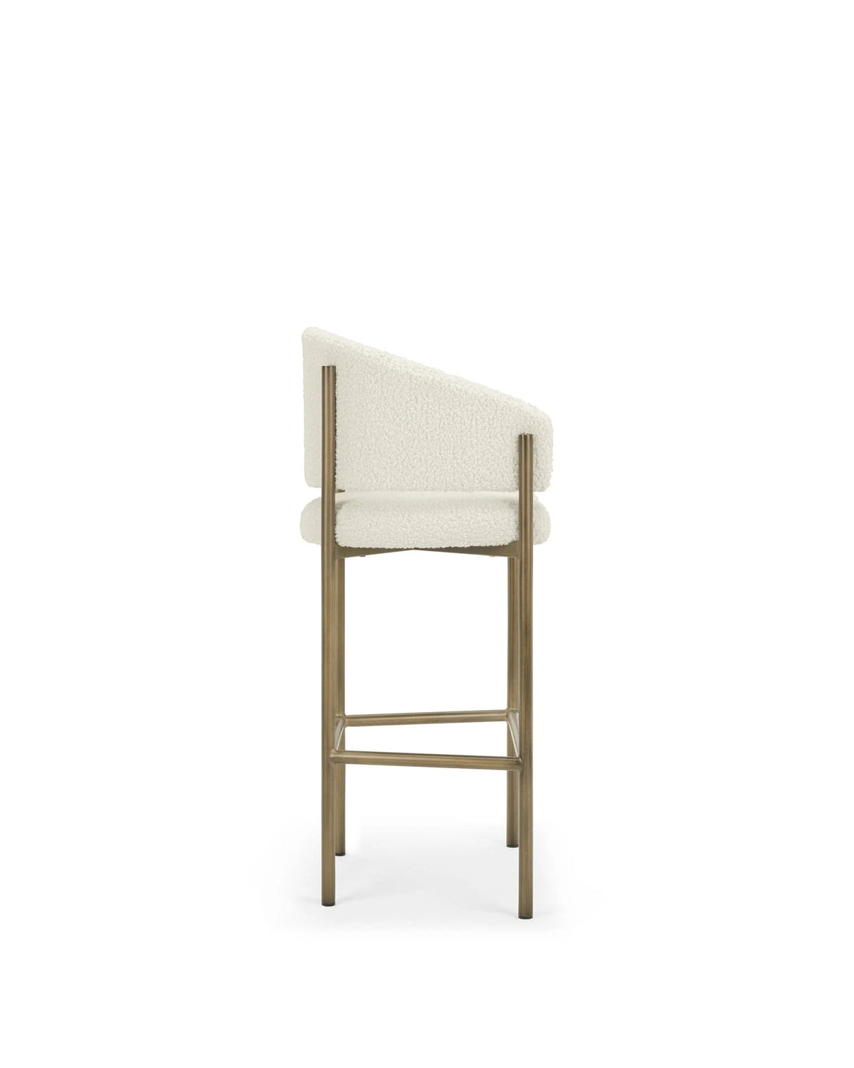 Esma™ bar stool | curved back and metal frame - & counter stools esma | designer or | madorne