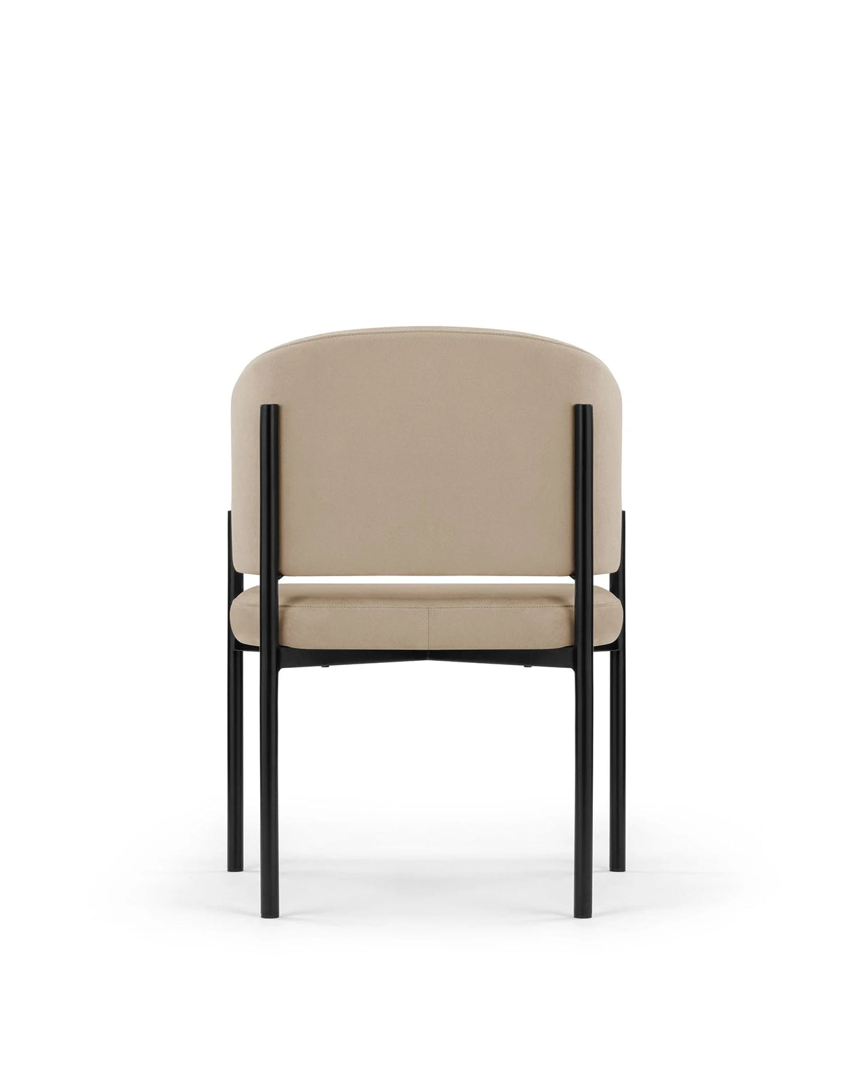 Esma™ barrel dining chair | metal frame - chairs curved with | madorne