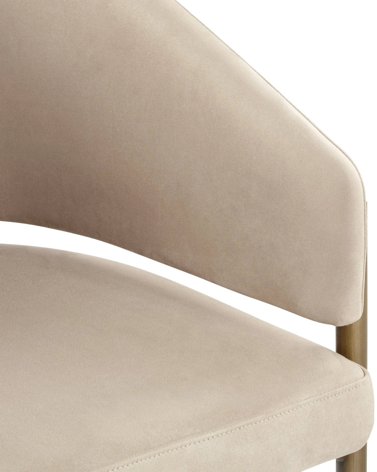 Esma™ barrel dining chair | metal frame - chairs curved with | madorne
