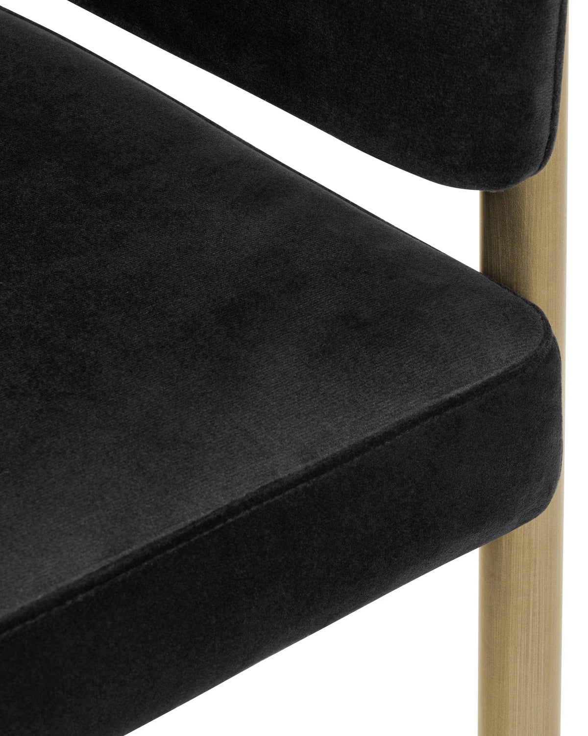 Esma™ barrel dining chair | metal frame - chairs curved with | madorne