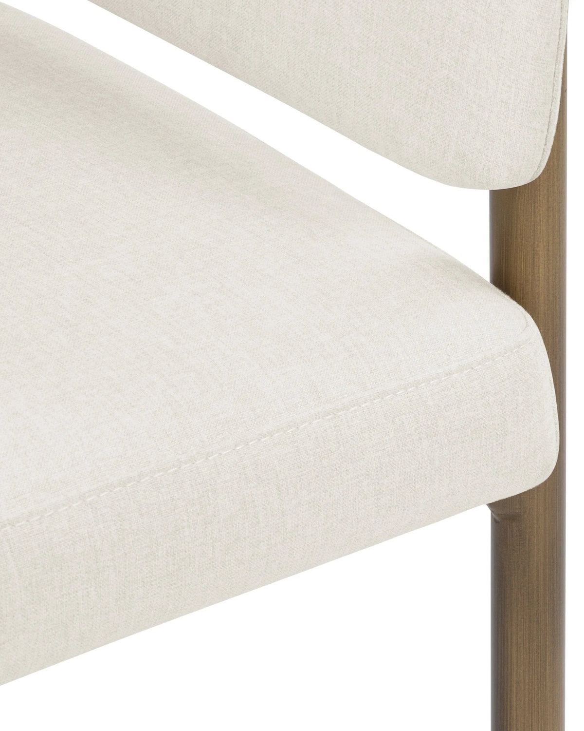 Esma™ barrel dining chair | metal frame - chairs curved with | madorne