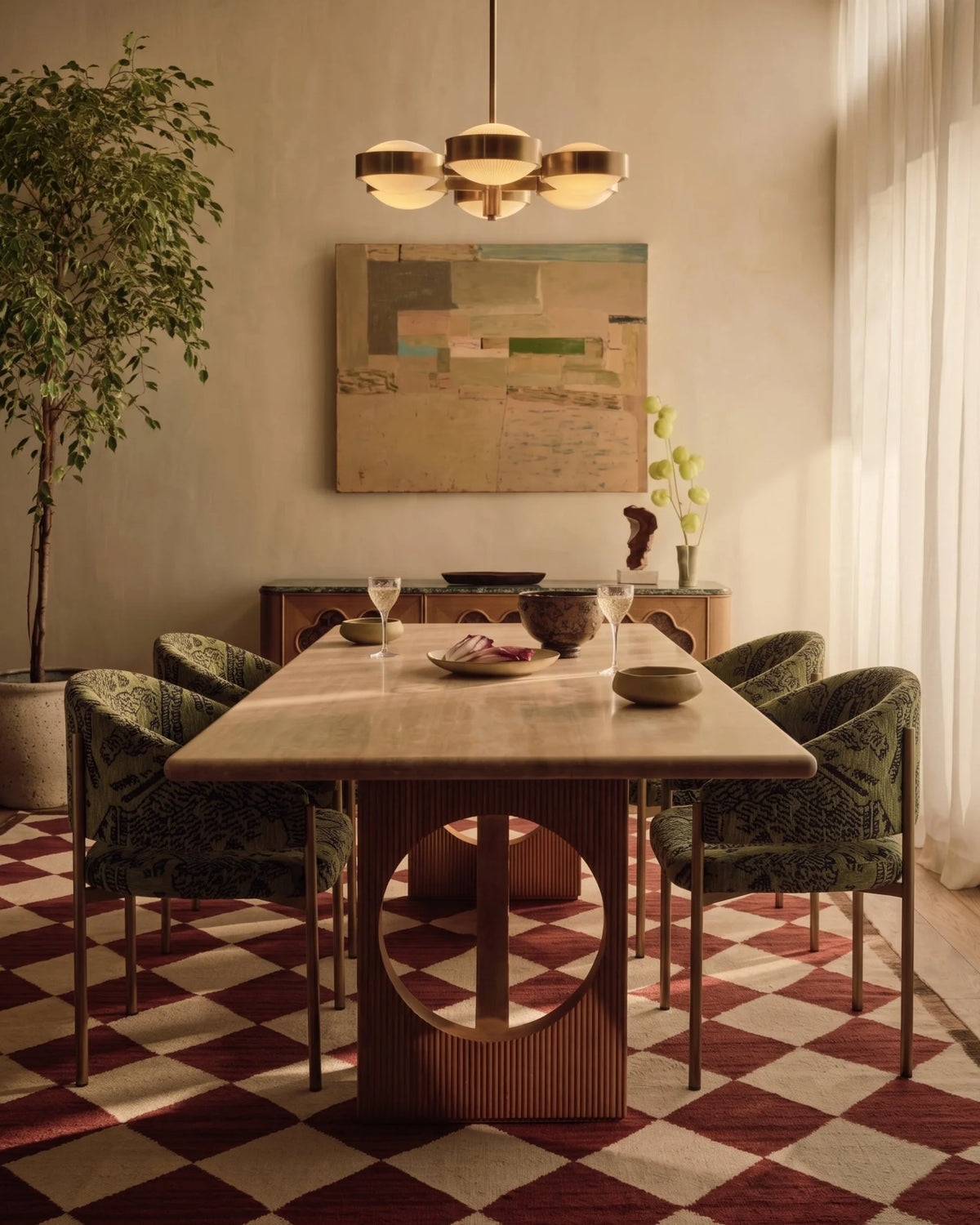 Esma™ barrel dining chair | metal frame - chairs curved with | madorne