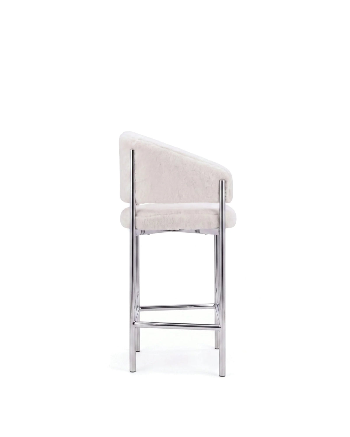 Esma™ counter stool | curved back and metal frame - bar & stools esma | designer or | madorne