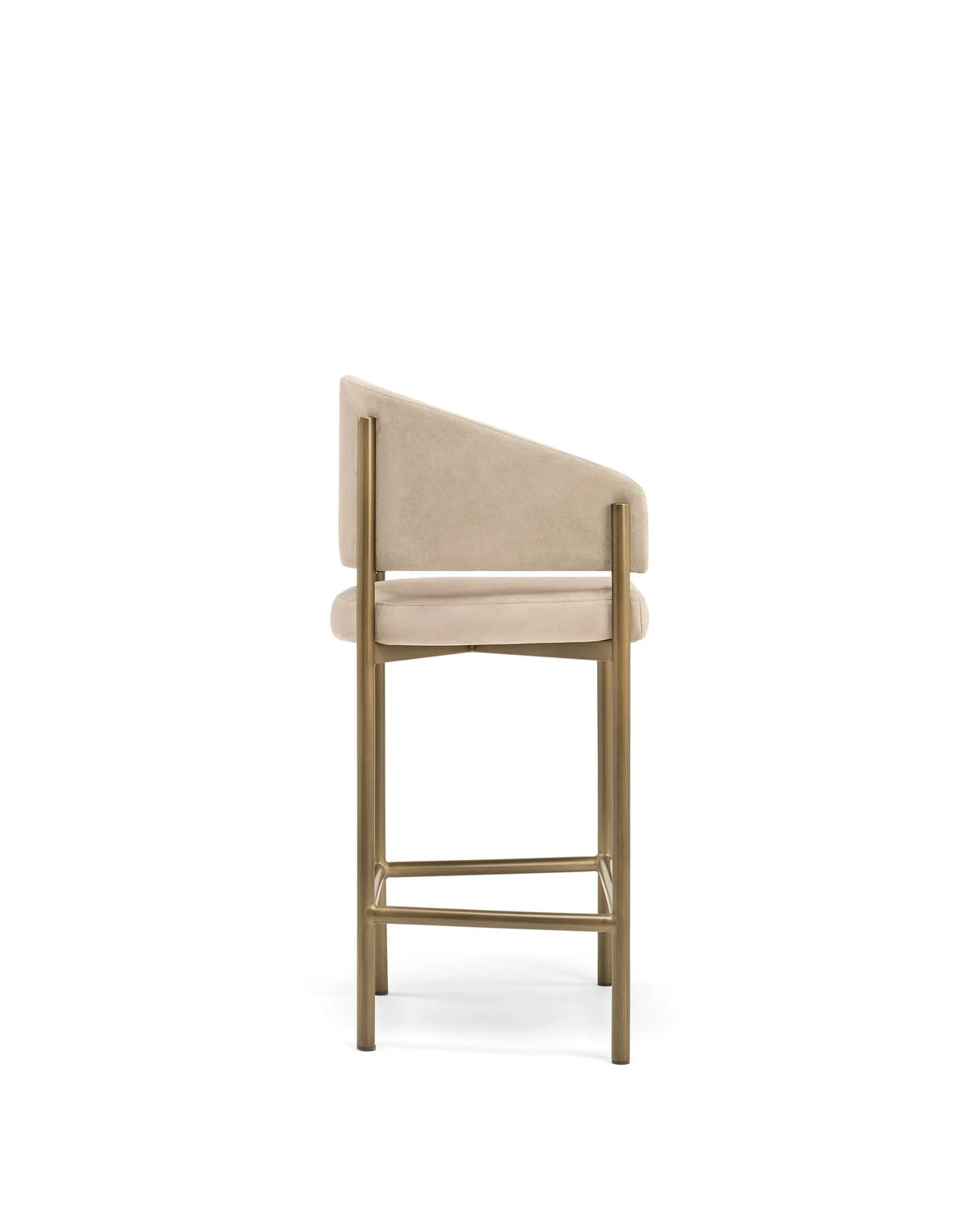 Esma™ counter stool | curved back and metal frame - bar & stools esma | designer or | madorne