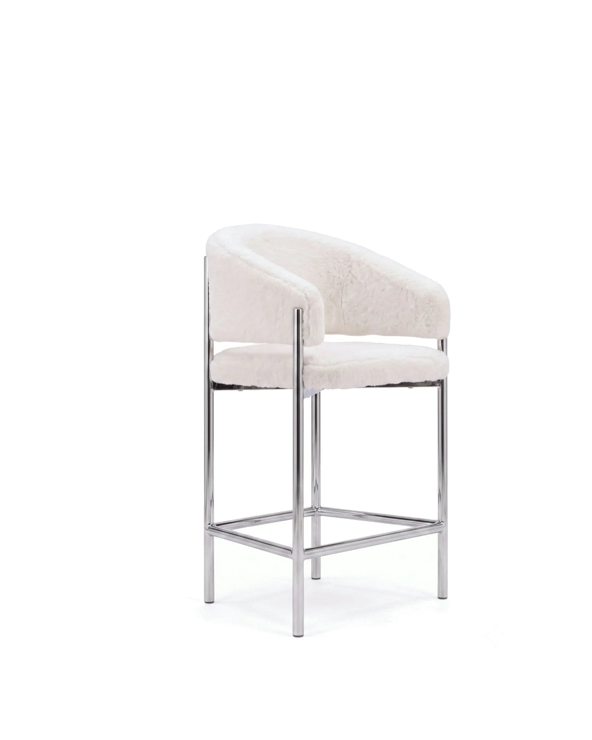 Esma™ counter stool | curved back and metal frame - bar & stools esma | designer or | madorne