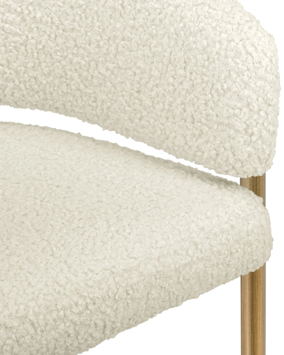 Esma™ counter stool | curved back and metal frame - bar & stools esma | designer or | madorne