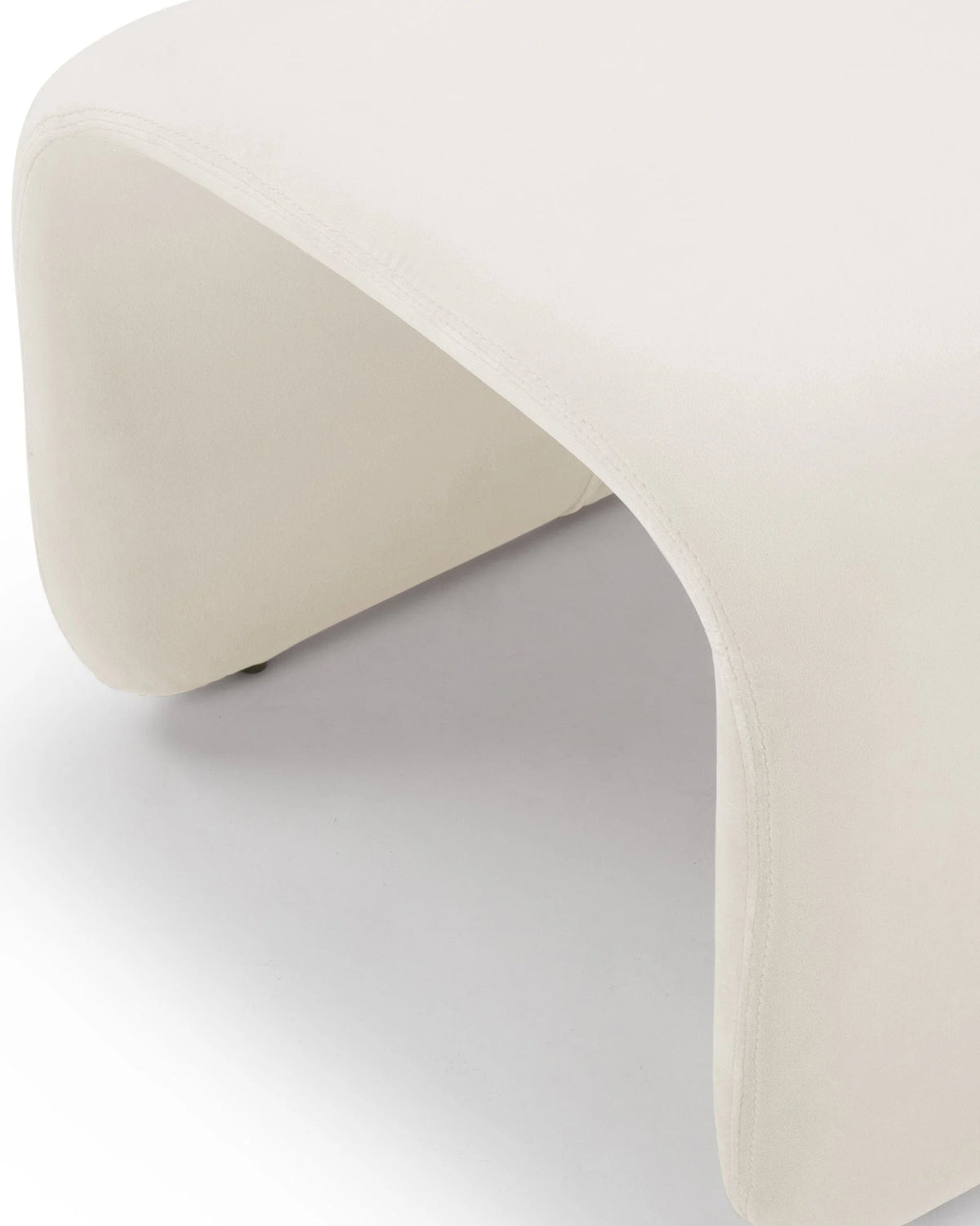Etera 70™ ottoman | champagne velvet - stools & ottomans 70 | modern | contemporary design | madorne