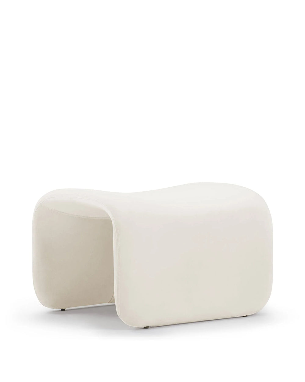 Etera 70™ ottoman | champagne velvet - stools & ottomans 70 | modern | contemporary design | madorne