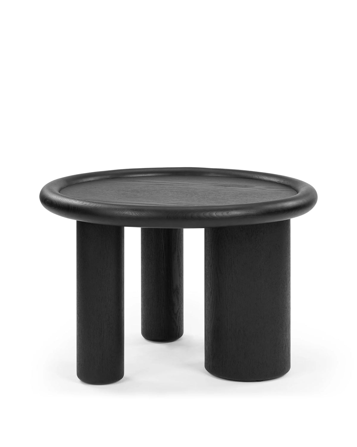 Fara™ side table | black painted ash veneer - tables fara | modern | madorne
