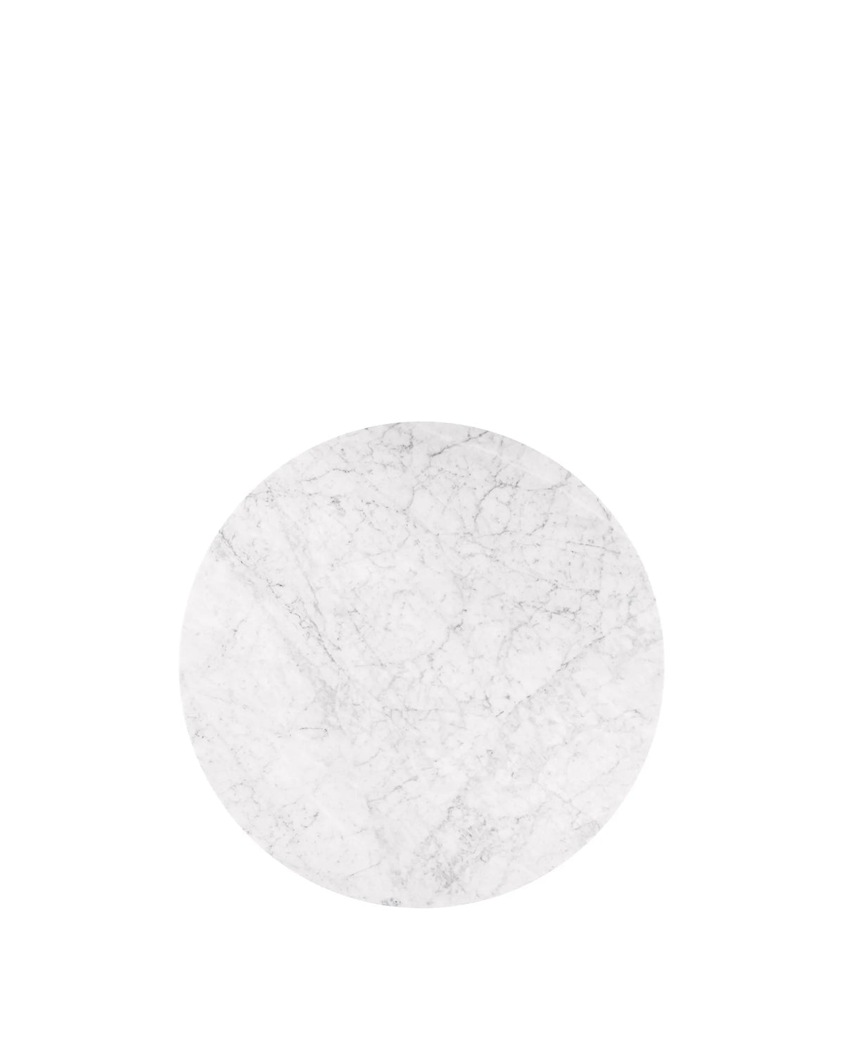 Firela™ round dining table 47in | honed white marble - tables firela | madorne