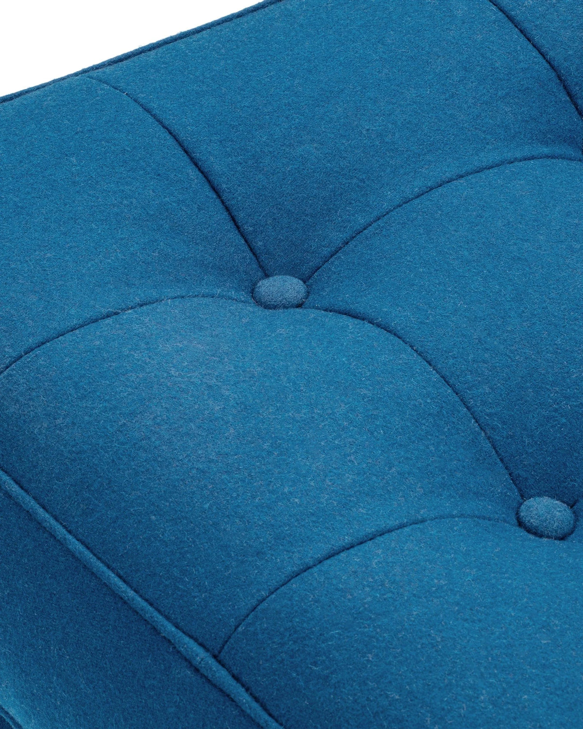 Flo 54™ ottoman | upholstery and steel - stools & ottomans 54 | modern | contemporary design | madorne