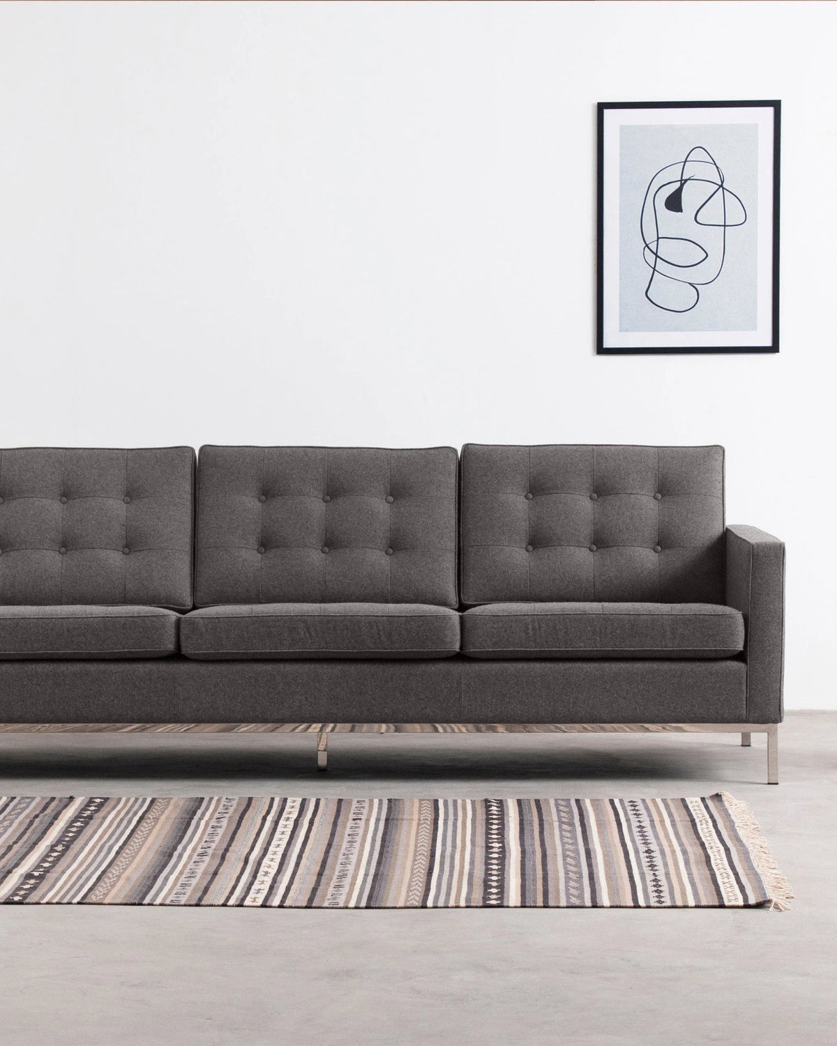 Flo 54™ three-seater sofa | tailored modernist - 3 seaters 54 | designer | madorne