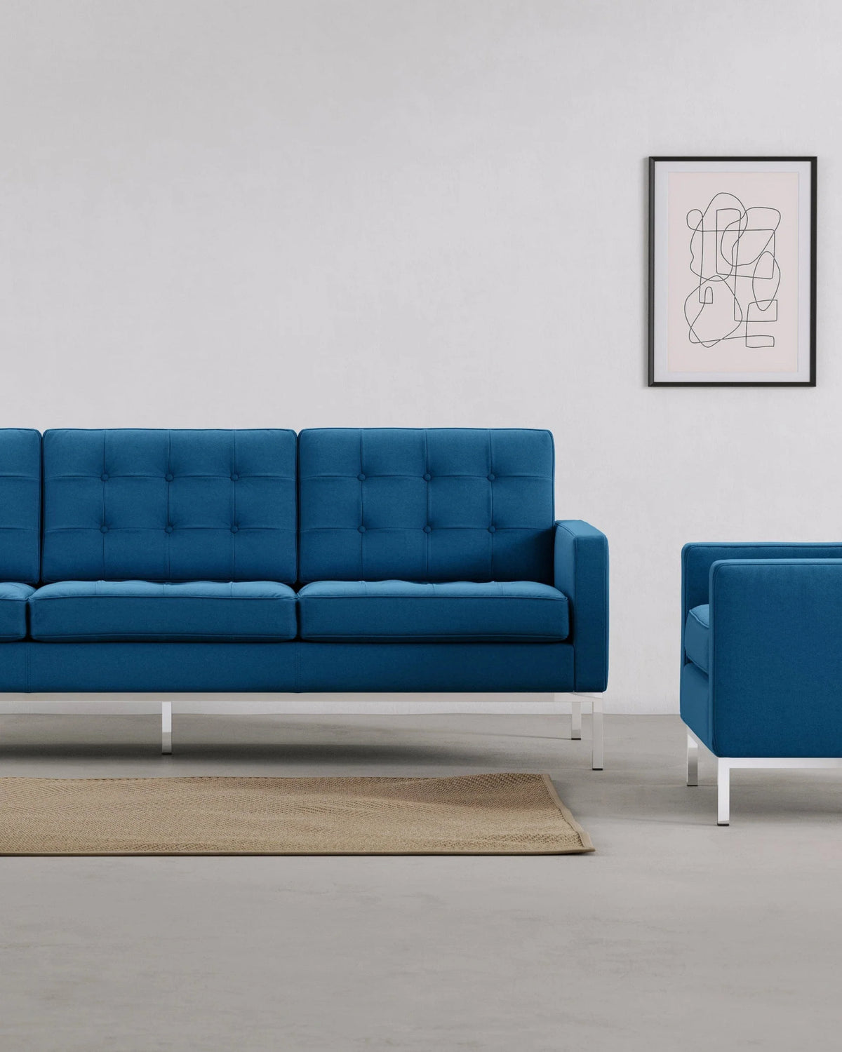 Flo 54™ three-seater sofa | tailored modernist - 3 seaters 54 | designer | madorne