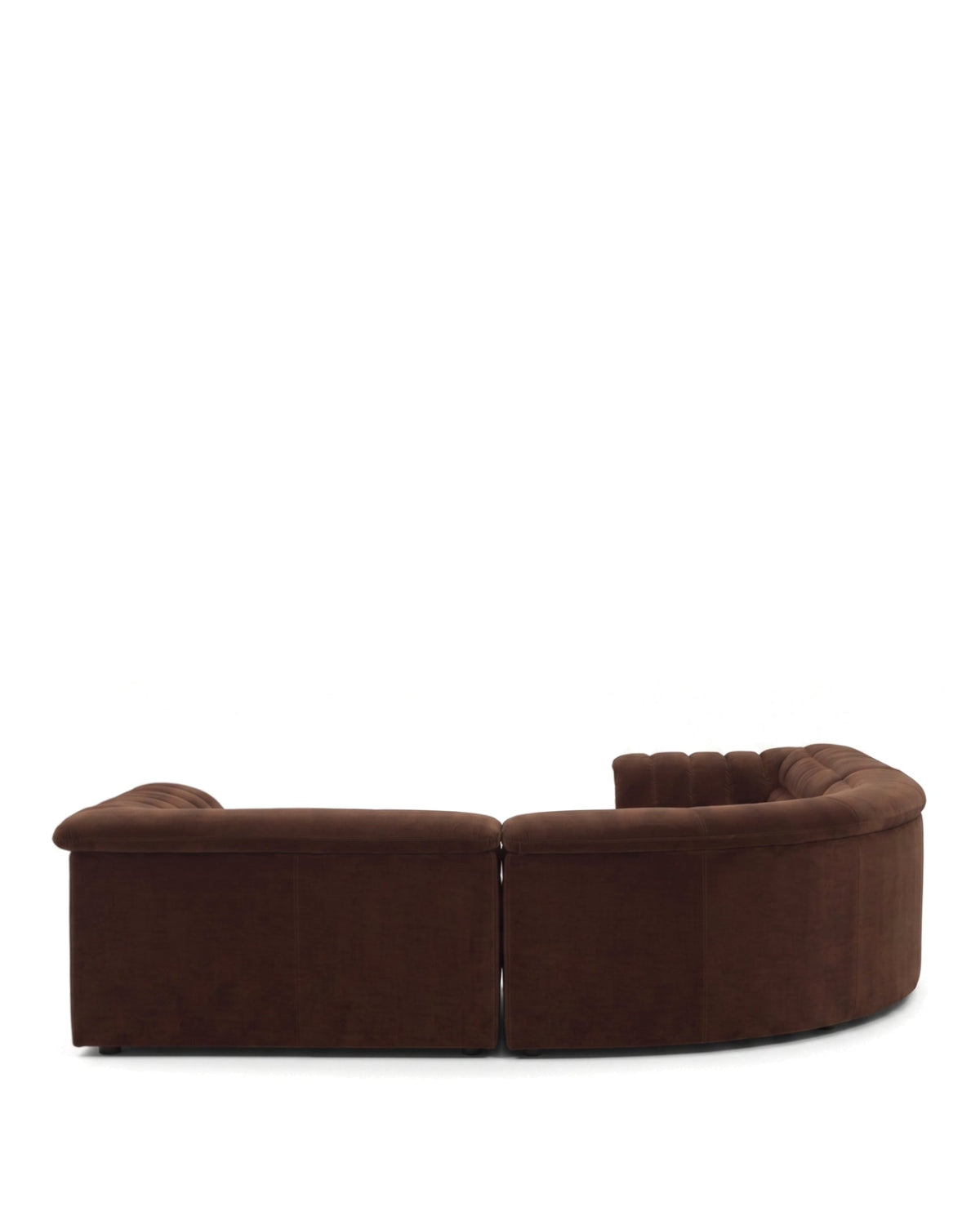 Float 04™ corner sofa | chocolate velvet - sectionals collection-inspired | madorne