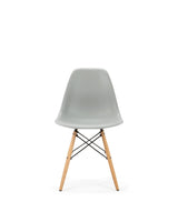 Flyn shell™ dining chair | molded seat - gray - chairs eames plastic side with dowel base-inspired furnitur