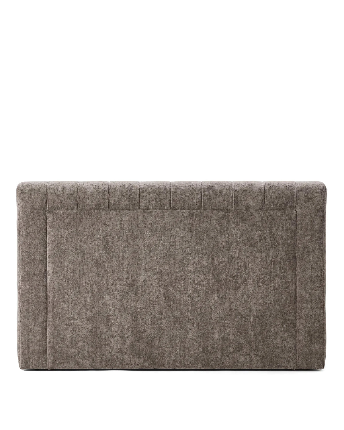 Forta™ queen bed | mushroom chenille - beds forta | modern furniture design | madorne