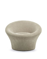 Fungo 60™ lounge chair | beige gray chenille - chairs 60 | madorne