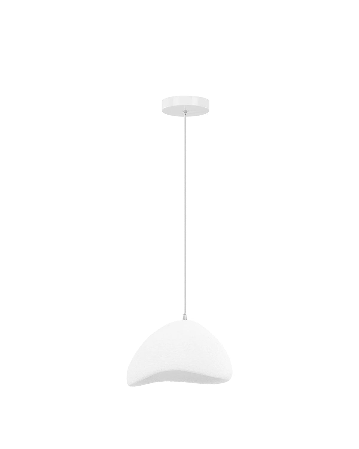 Gaya light™ minimalist pendant light | resin - lighting | madorne