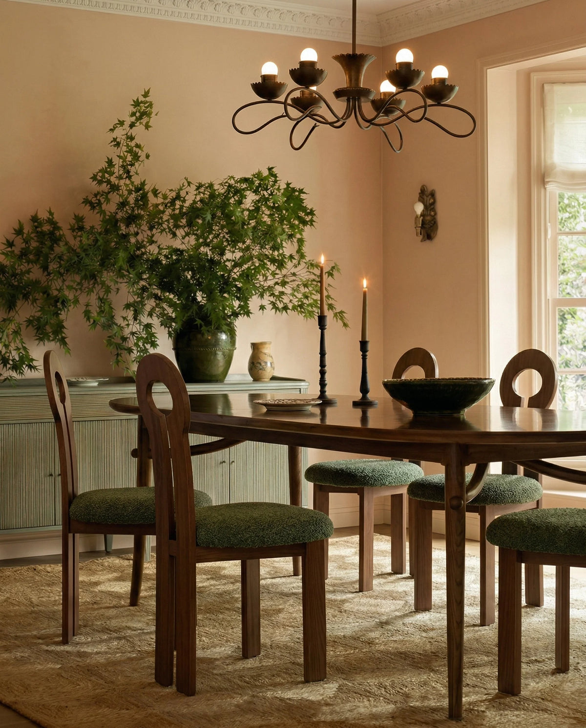 Gioco halo™ dining chair | walnut wood - chairs halo inspired by whit | madorne