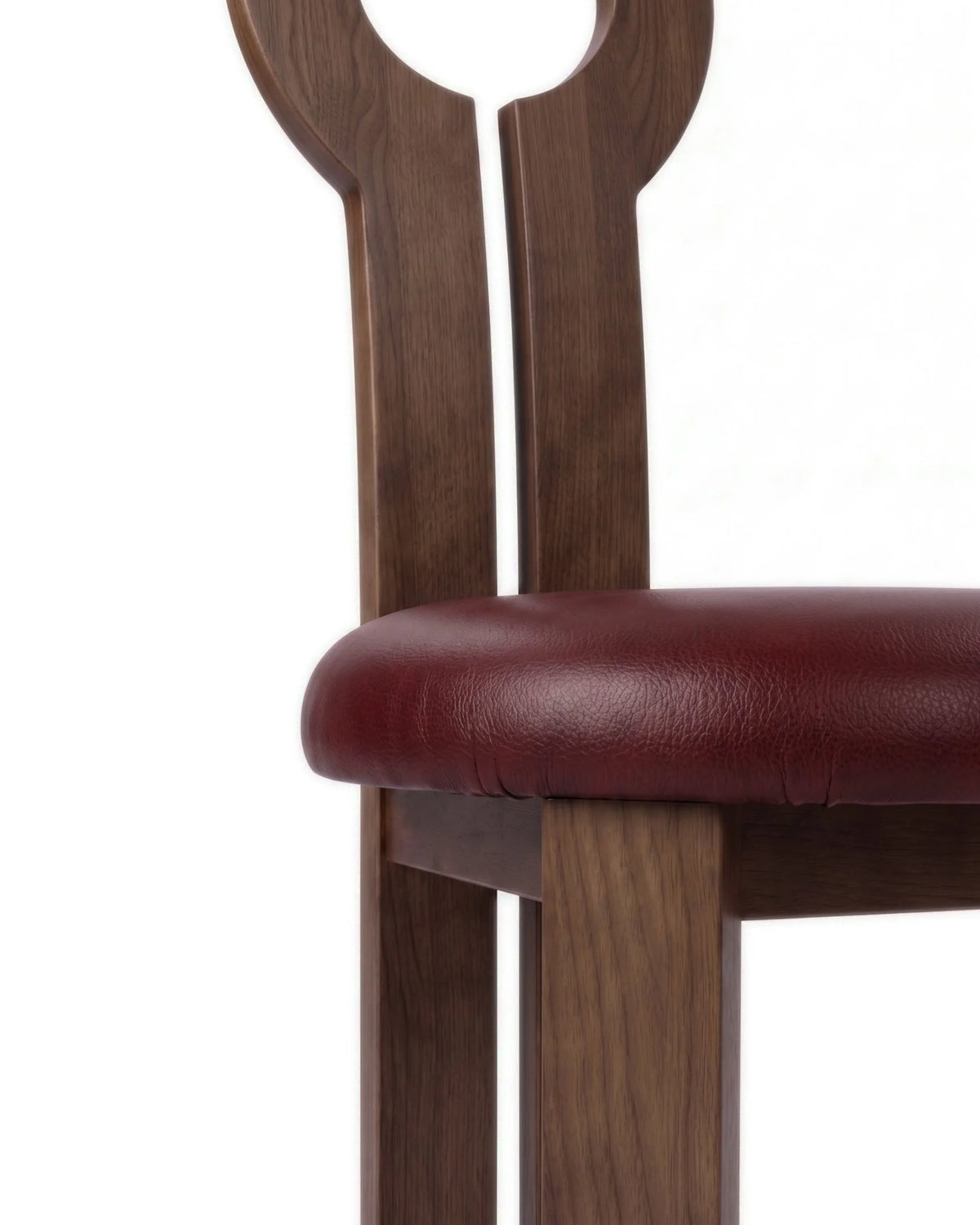 Gioco halo™ dining chair | walnut wood - chairs halo inspired by whit | madorne