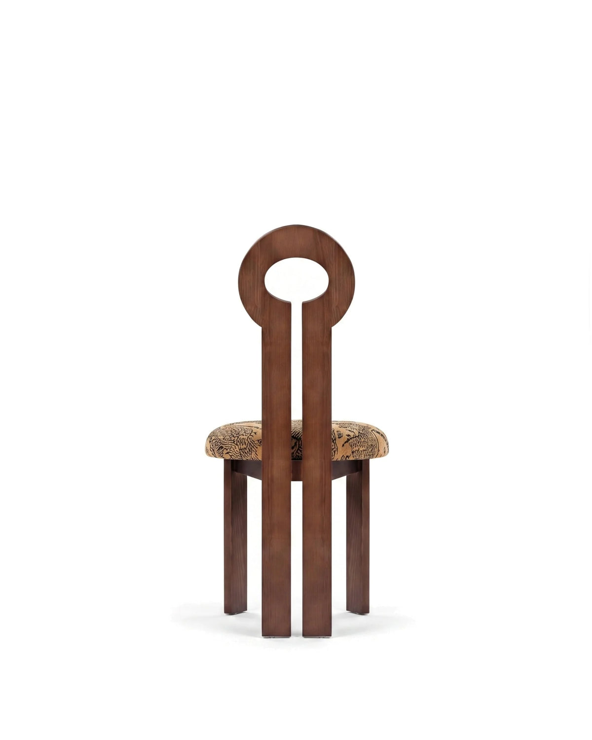 Gioco halo™ dining chair | walnut wood - chairs halo inspired by whit | madorne
