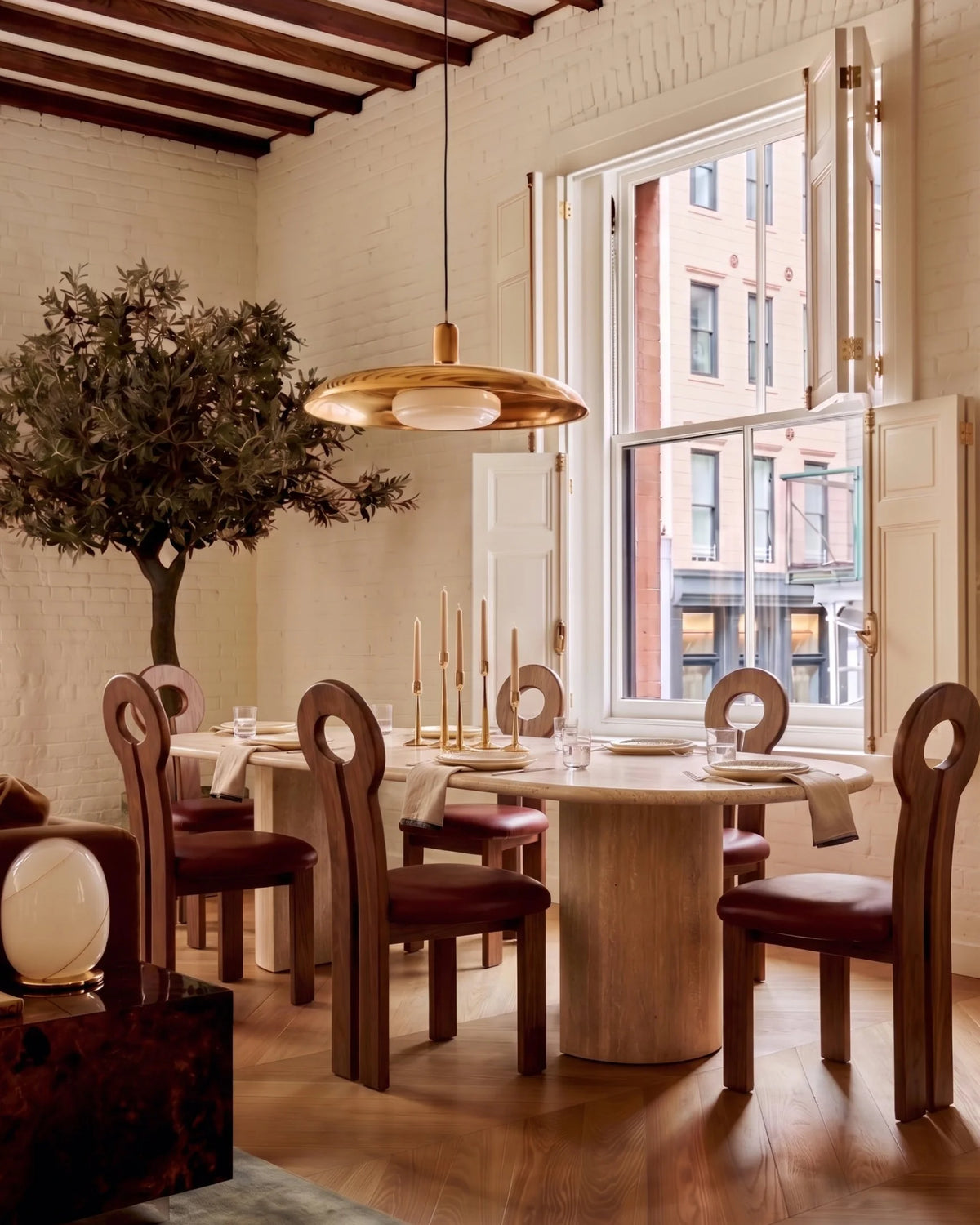 Gioco halo™ dining chair | walnut wood - chairs halo inspired by whit | madorne