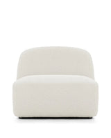 Giva™ sofa module armless | boucle wool - modules giva | modular element | madorne