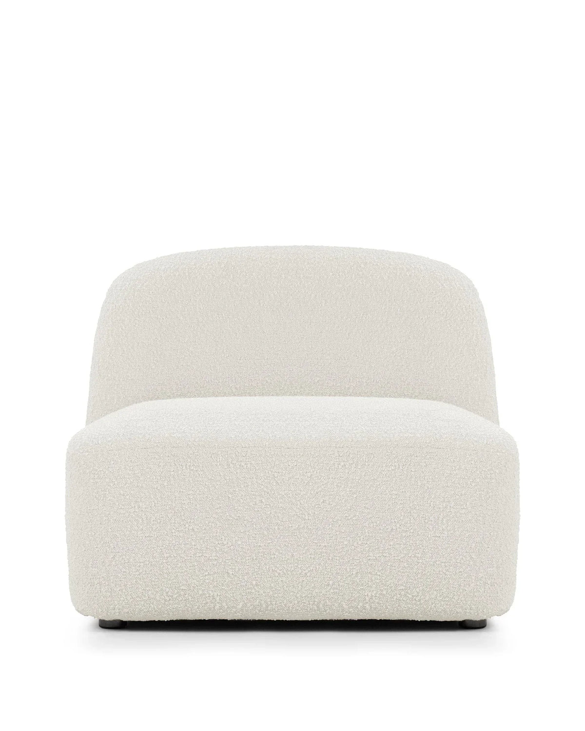 Giva™ sofa module armless | boucle wool - modules giva | modular element | madorne