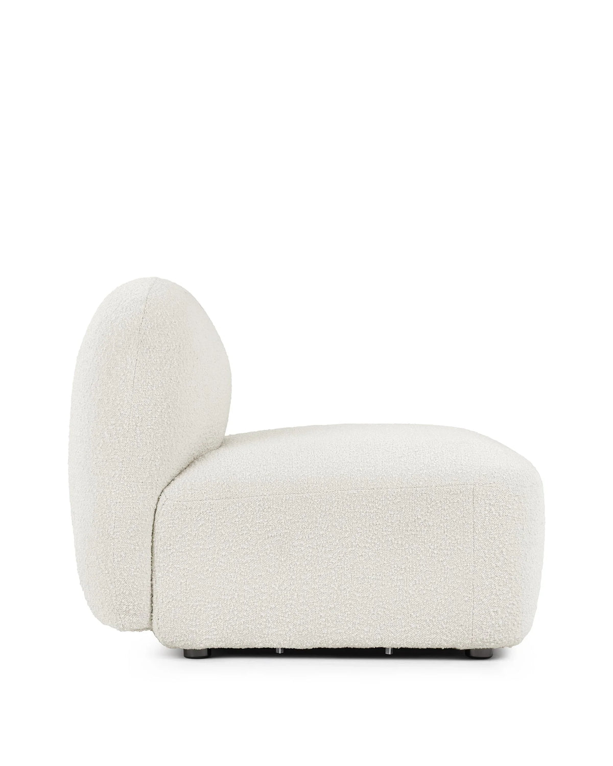 Giva™ sofa module armless | boucle wool - modules giva | modular element | madorne
