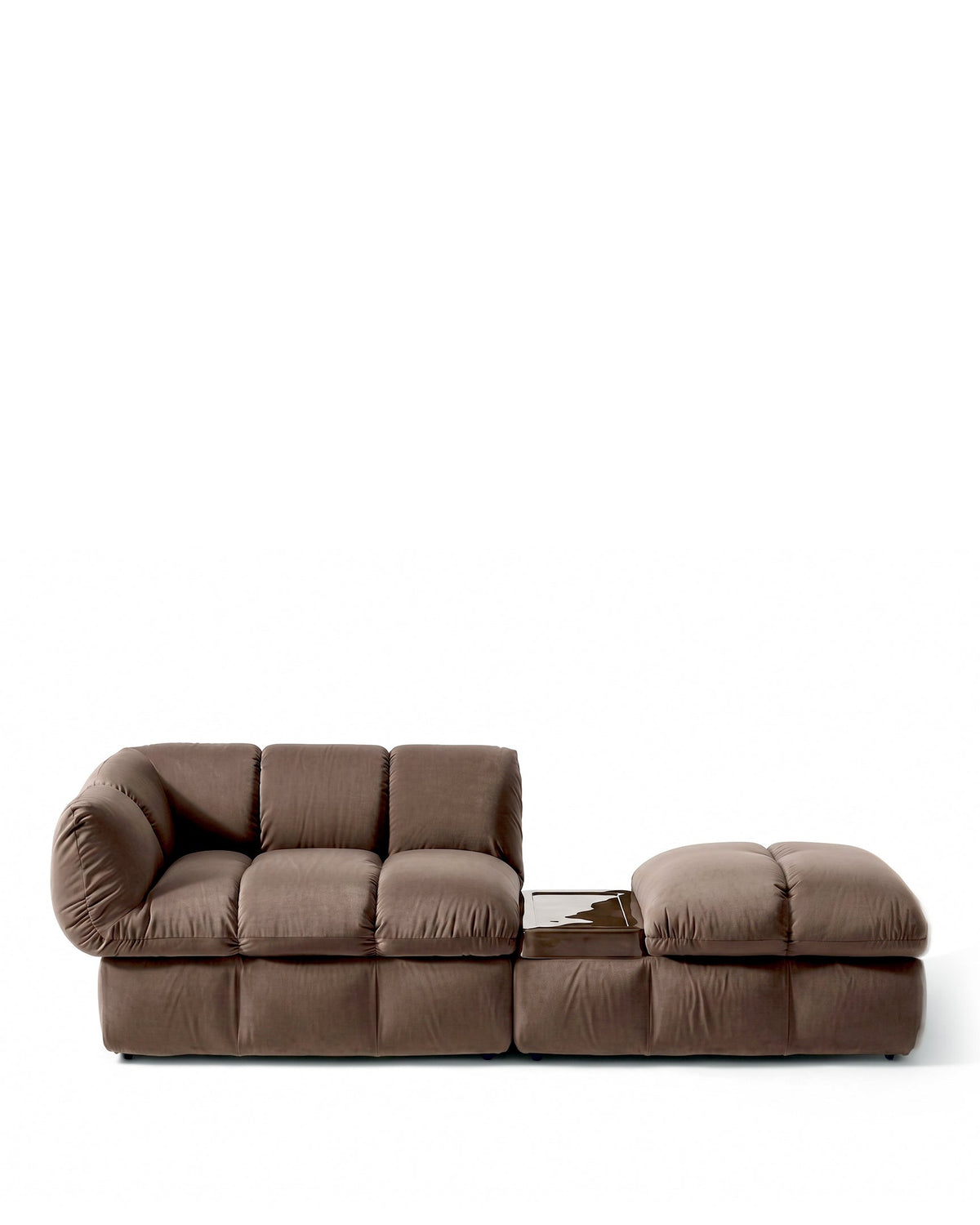 Granara™ Modular Sofa | Mink Velvet