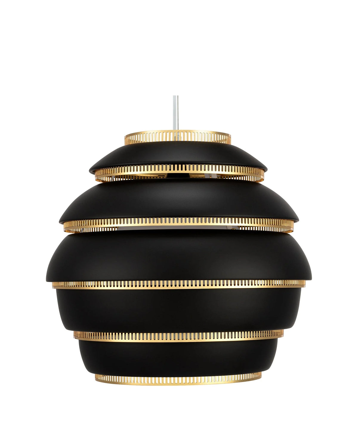 Hive 53™ pendant | layered aluminum - black - lighting 53 | modern light | madorne