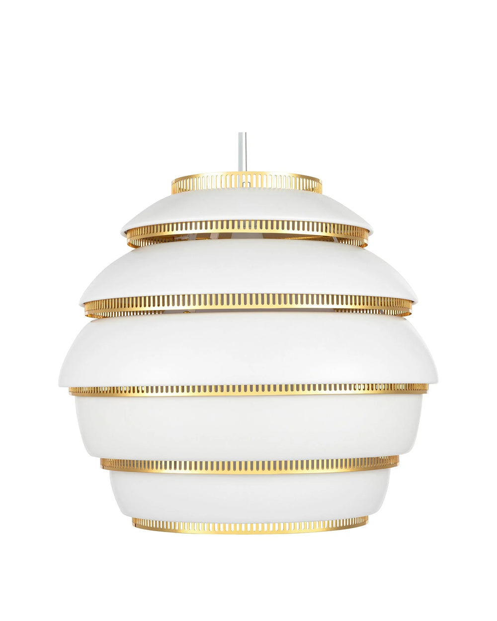 Hive 53™ pendant | layered aluminum - white - lighting 53 | modern light | madorne