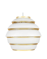 Hive 53™ pendant | layered aluminum - white - lighting 53 | modern light | madorne