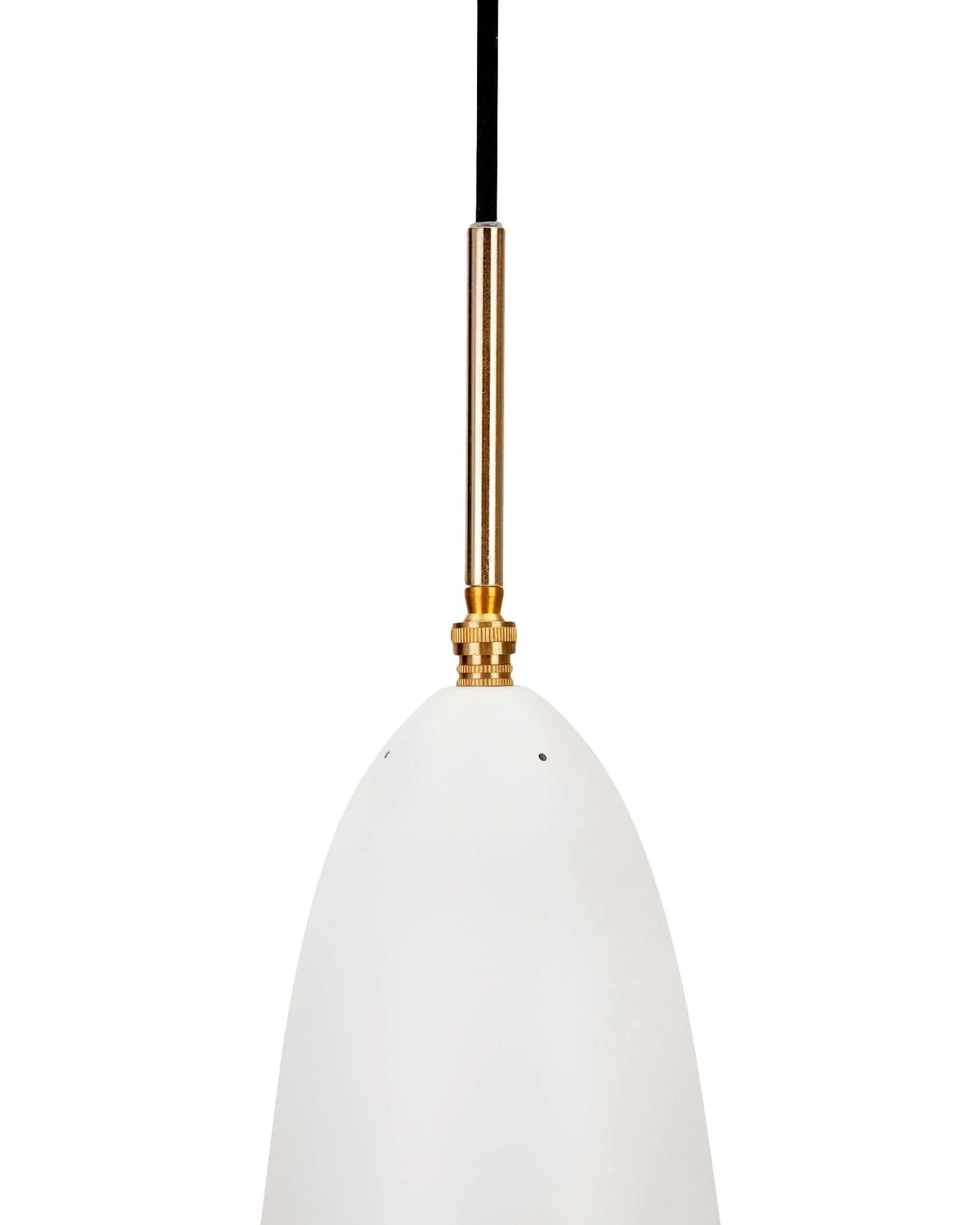 Hopper 47™ pendant | slender metal shade - lighting 47 | modern light | madorne