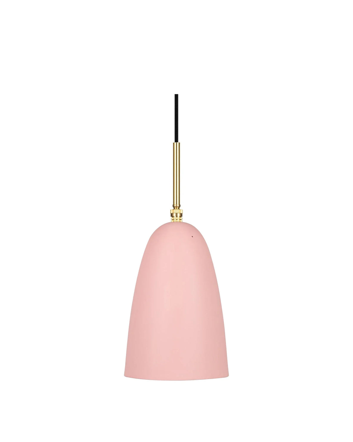 Hopper 47™ pendant | slender metal shade - pink - lighting 47 | modern light | madorne