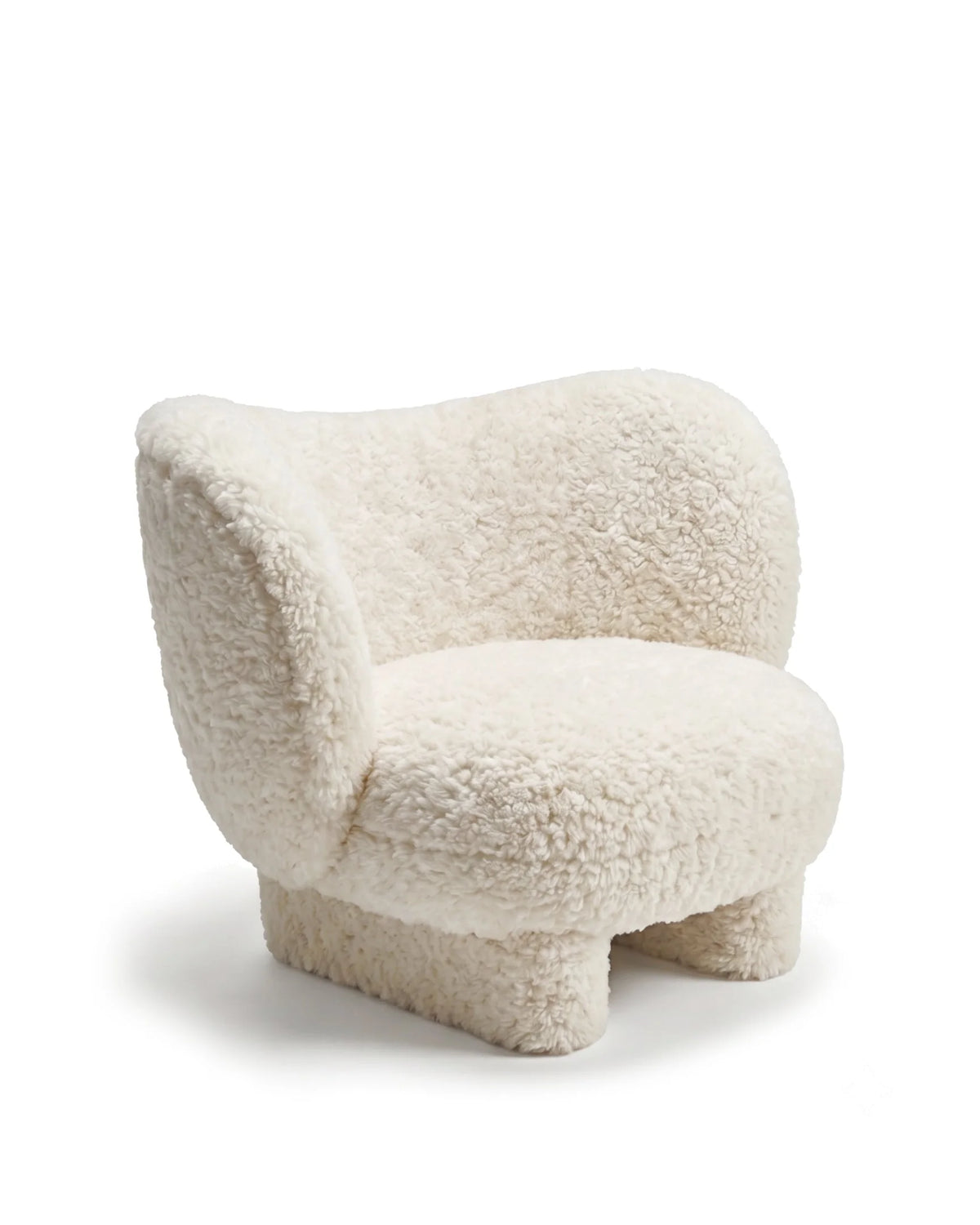 Ilona Cloud 21™ Lounge Chair | White Sherpa